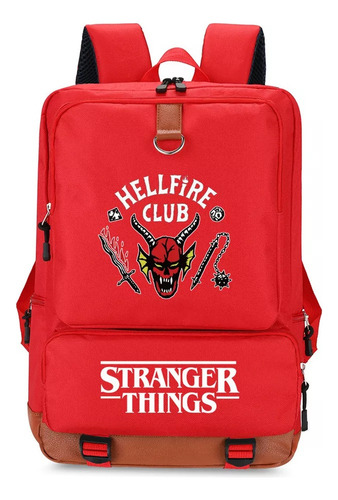 Mochila estudantil em cor A4