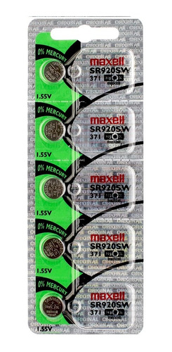 Pila 371 Sr920sw  Sr69 Ag6   Maxell Alcalinas 