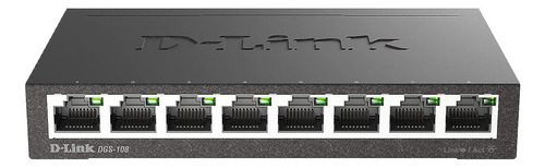 Conmutador Ethernet D-link, Montaje En Pared O Escritorio Si