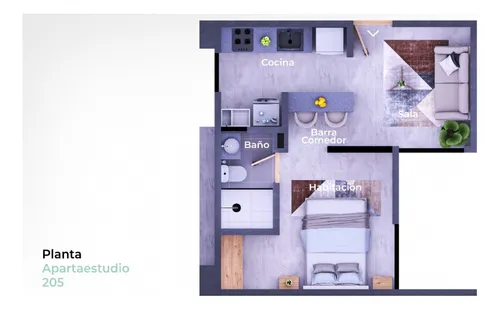 Broker - Apartaestudios En Obra Gris Barrio Cadillal Popayán