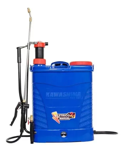 Pulverizador Agrícola Kawashima 20L Costal Manual e Bateria PEM P...