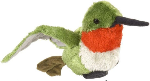 Peluche Wild Republic Con Forma De Colibrí, 8 Abrazos