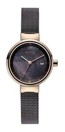 Bering Time Womens Solar Collection Reloj Con Mall