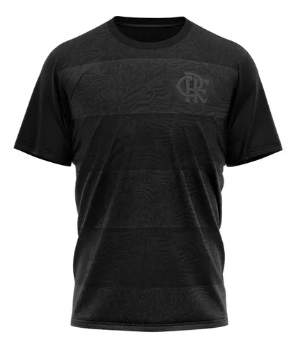 Camiseta do Flamengo FC Rubro Negro Blusa Mengão - Braziline