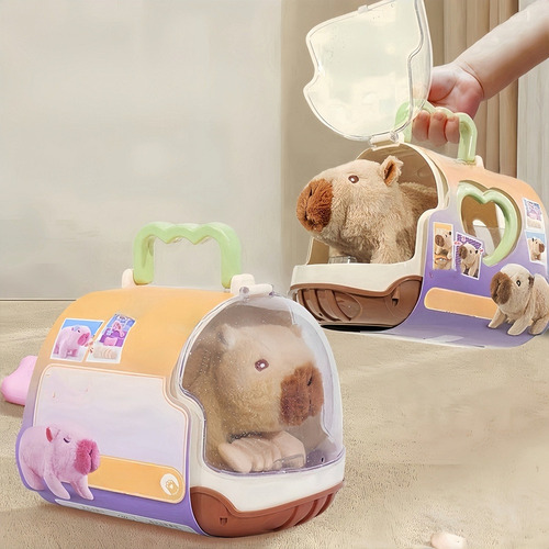 Peluche De Carpincho Eléctrico, Puede Caminar
