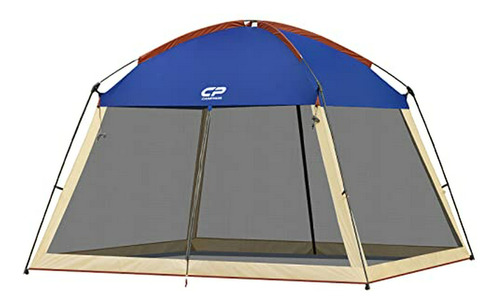 Carpa Malla 12x12 Pies, Refugio Para Camping - Azul