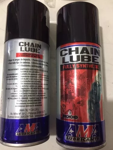 Lubricante Cadena Moto Aerosol Ama Chain Lube 160ml En Xero!