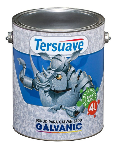 Galvanic Tersuave 4 Litros Fondo Para Galvanizado