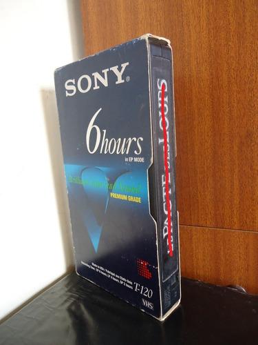 Cassette Vhs Sony Segunda Mano