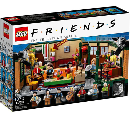 Lego Friends 21319 - Central Perk Quantidade De Peças 1070