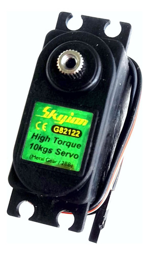 Servo Motor Alto Torque 10kg Metal Gears Skyion G82122