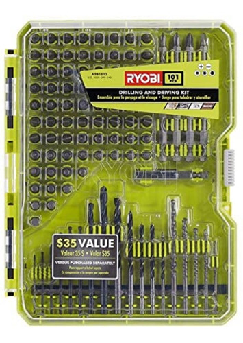 Juego De Puntas Y Mechas Ryobi 101 Piezas Ryobi Oficial