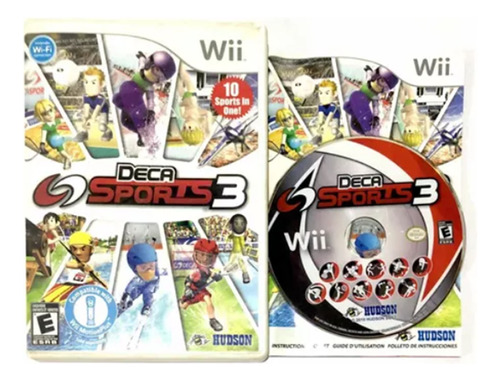 Deca Sports 3 Juego Nintendo Wii Oiriginal Completo Fisico