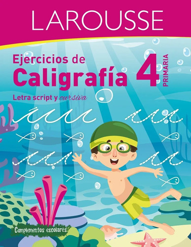 Imagen 5 de 7 de Pack Ejercicios Caligrafía Primaria (6 Libros) - Larousse