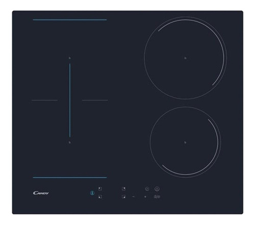 Anafe eléctrico Candy CTP643C negro 220V - 240V
