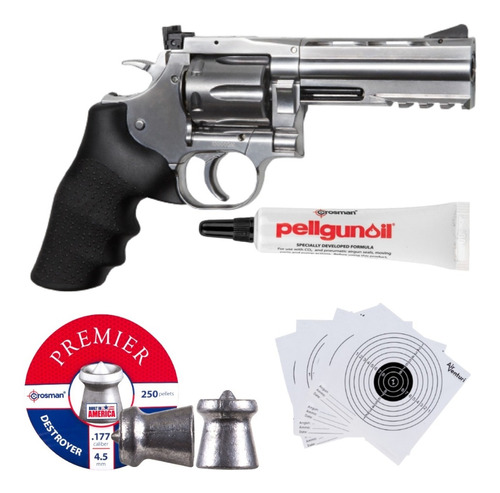 Revolver Dan Wesson 715 4in .177 Pellgun Point Pellet Xtr P