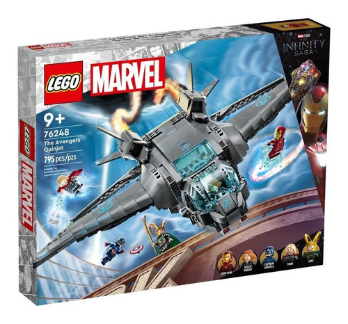 Lego Marvel 76248 Quinjet De Los Vengadores