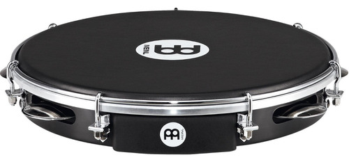 Meinl Pa10abs-bk-nh Pandero Parche Napa Reemplazable 10 Pul Color Negro