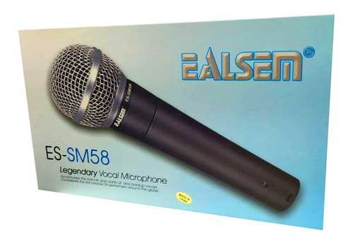 Microfono Alambrico Cardioide, Sm58 Profesional,ealsem,nuevo