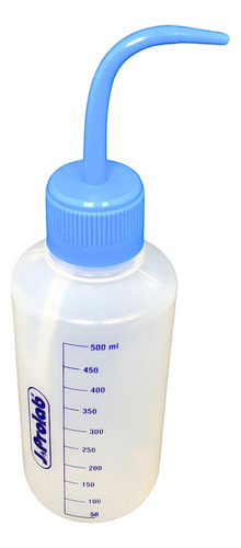 Kit 3 Pisseta Transl Bico Curvo Graduado 500ml Silk J Prolab