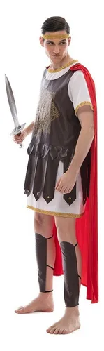 Disfraz De Cosplay Soldado Romano Real Medieval For Hombre