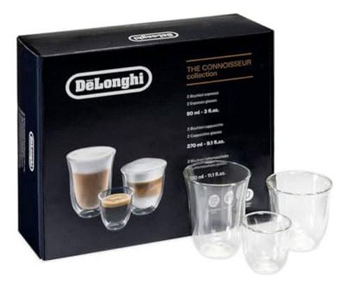 Set 6 Vasos Termo Doble Pared Café, Cappuccino Y Macchiato