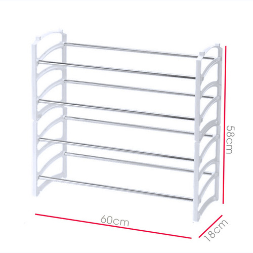 Imagen 2 de 3 de Rack De Zapatos De Lujo 4 Niveles Para 12 Pares - Ra1513