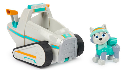 Paw Patrol Vehículo Básico Sustentable Everest Snow Plow Azul Claro