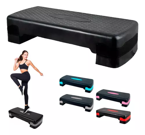 Banco Step Para Aerobics Ajustable Eo Safe Imports Esi-7470 Color