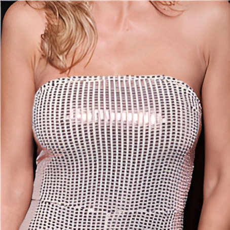 Enterito Mono Fiesta Espejo Seductor Brillo Strapless
