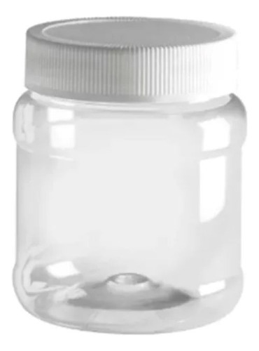 Pack 30 Frascos Envases Botes Tarros Plástico Con Tapa 250ml