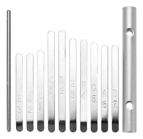 Imagen 4 de 6 de Montaje Simple Kalimba Trabajo Hecho A Mano Kit De Bricolaje