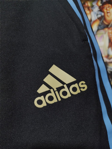 Bermuda 3/4 Afa 2010 Selección Argentina Adidas Messi Marado (Usado)