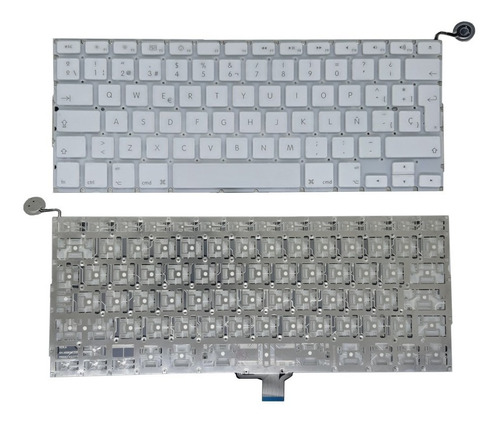 Teclado Blanco Para Apple Mac A1342 Macbook Años 2009 2010