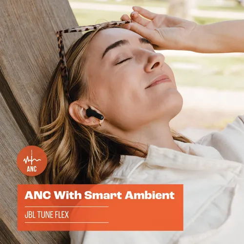 Audífonos Jbl Tune Flex True Inalámbricos Con Cancelación