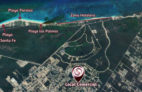 Local Comercial En Planta Baja Hacia El Andador En Venta, Aldea Zama, Tulum