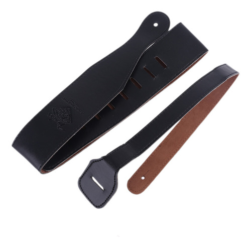 Correa Gruesa De Piel Sintética Suave Para Guitarra Acústica