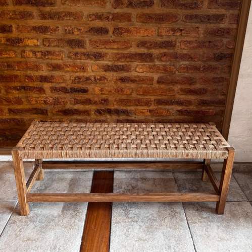 Banco Banqueta Pie De Cama Mueble P/ El Hogar O Recepcion