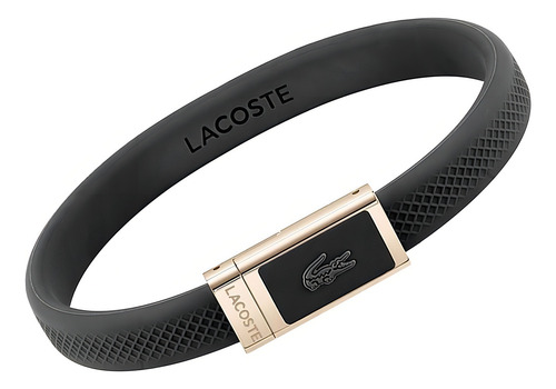 Pulsera Lacoste Para Mujer 2040066 Silicona/Acero Inoxidable