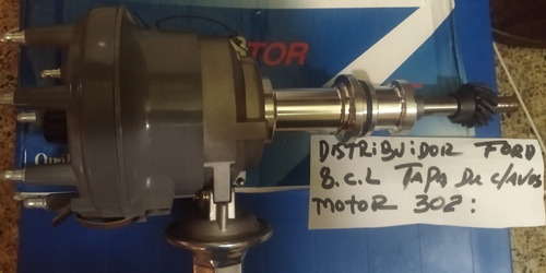Imagen 3 de 4 de Distribuidor Ford 8 Cilindro Motor 302 Tapa De Clavos