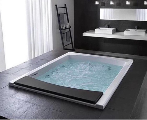 Jaccuzzi Max Minimal 180x160 12 Jet 2 Cer  1,5 Hp Almohadonp