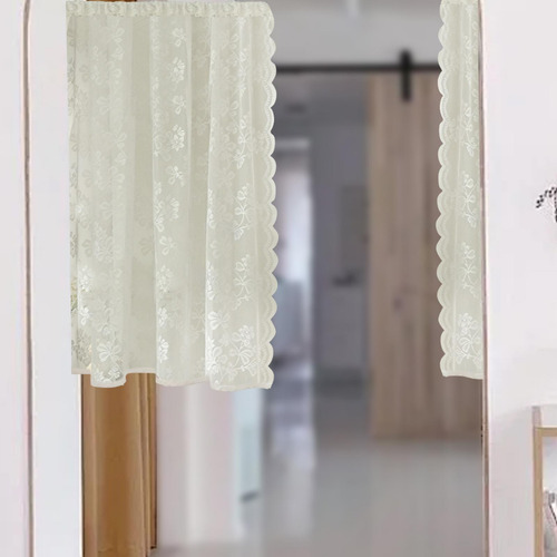 Cortina De Encaje Cortina De Voile Filtro 100x200cm
