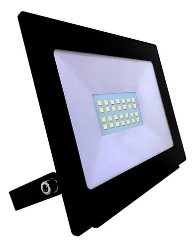 Reflector Proyector Led 20w Interelec Ip65 L Calida Exterior Color de la carcasa Negro Color de la luz Blanco cálido 220V