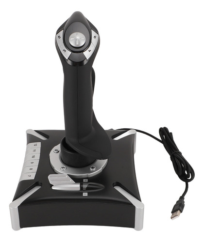 Flight Simulator Stick Controls Simulated Throttle Rudder 3