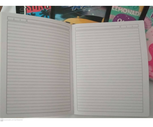 Cuadernos Empastados Grandes De 1 Linea Para Niñas Y Niños