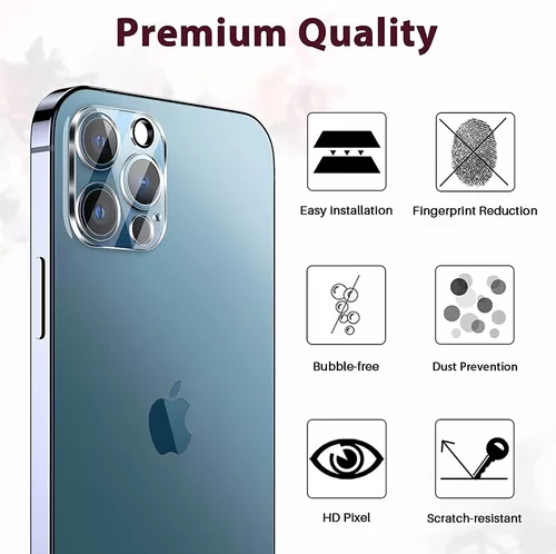 Protector De Pantalla Vidrio Templado iPhone 14 Pro Max 9d - FEBO