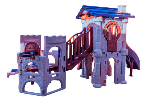 Playground Arcade Tower Freso Com Escorregador Infantil