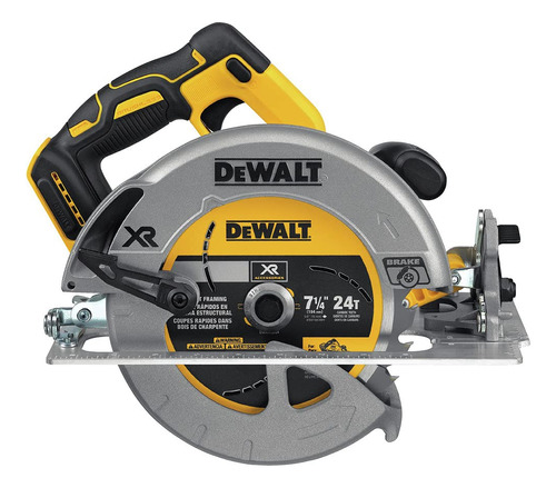 Sierra Circular Inalámbrica Dewalt 20v 7-1/4 Pulgadas