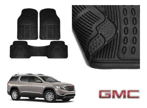 Kit Tapetes Uso Rudo Gmc Acadia 2019 Rubber Black Original