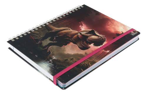 Cuaderno Profesional Universitario Printaform Dinos 1 Pz Tyranosaurus Rex Raya